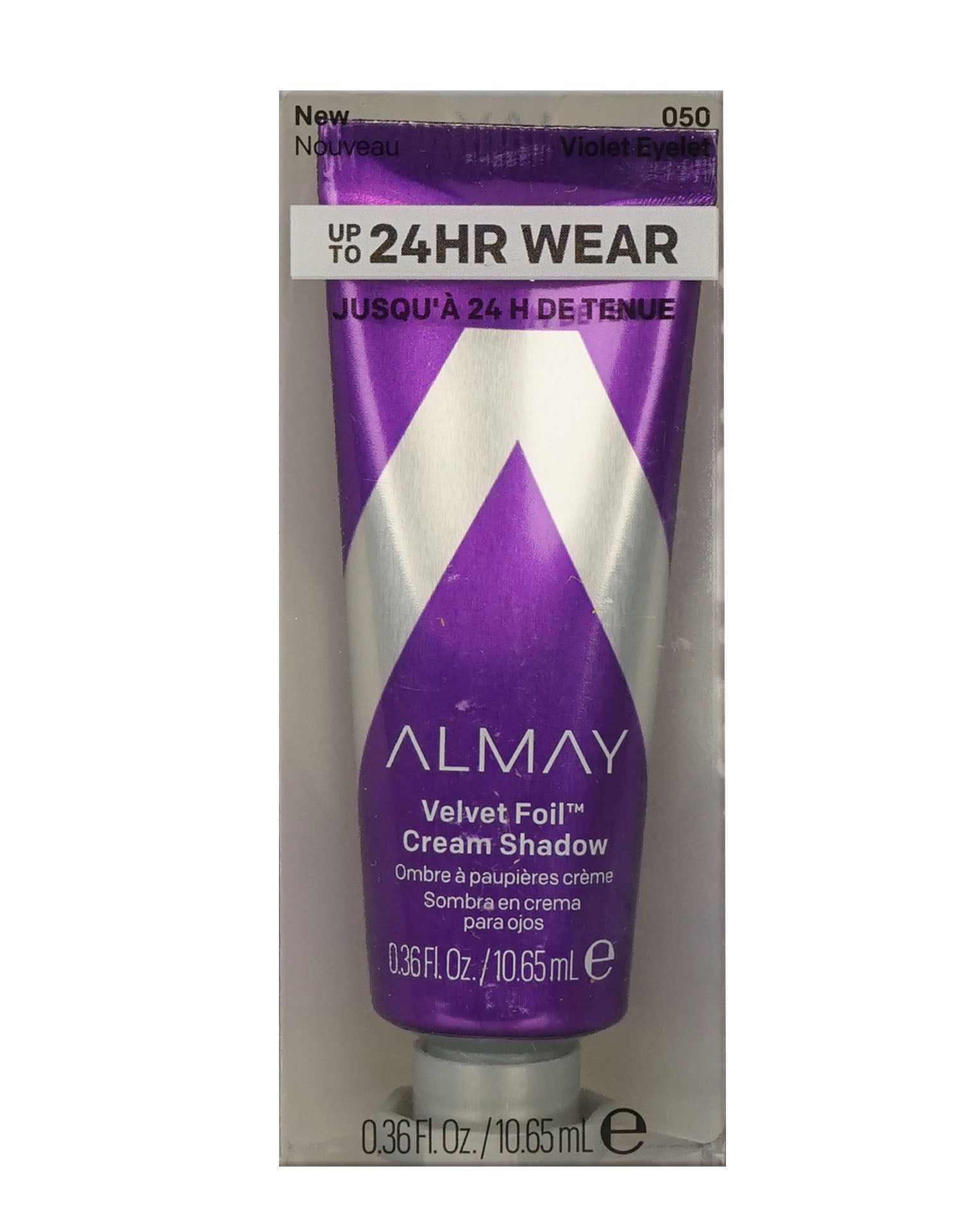 Almay Velvet Foil Cream Shadow 050 Violet Eyelet 0.30 OZ