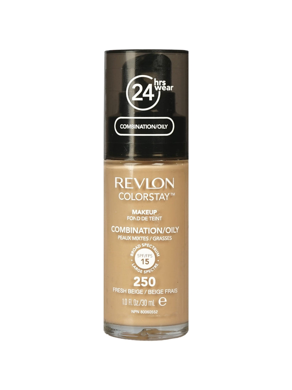 Revlon Colorstay Foundation Combination & Oily Skin 250 Fresh Beige 1 OZ