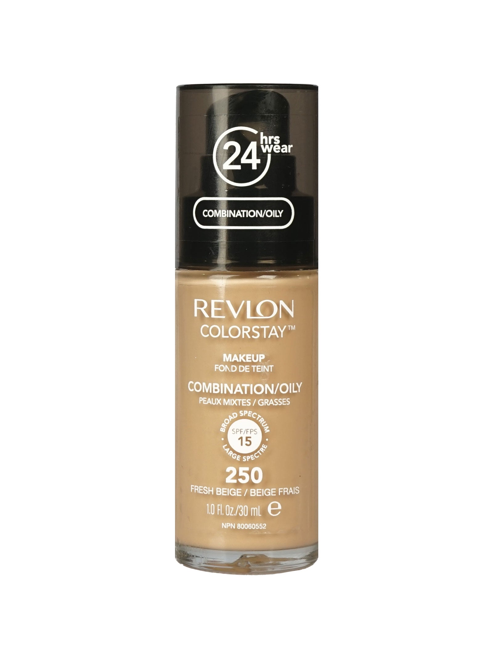 Revlon Colorstay Foundation Combination & Oily Skin 250 Fresh Beige 1 OZ