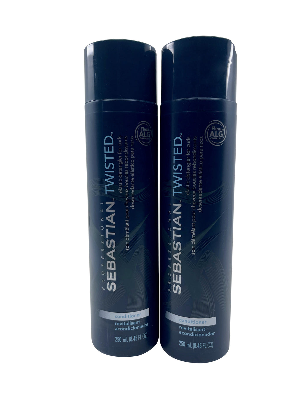 Sebastian Twisted Elastic Detangler for Curls 8.45 OZ Shampoo and Conditioner Set
