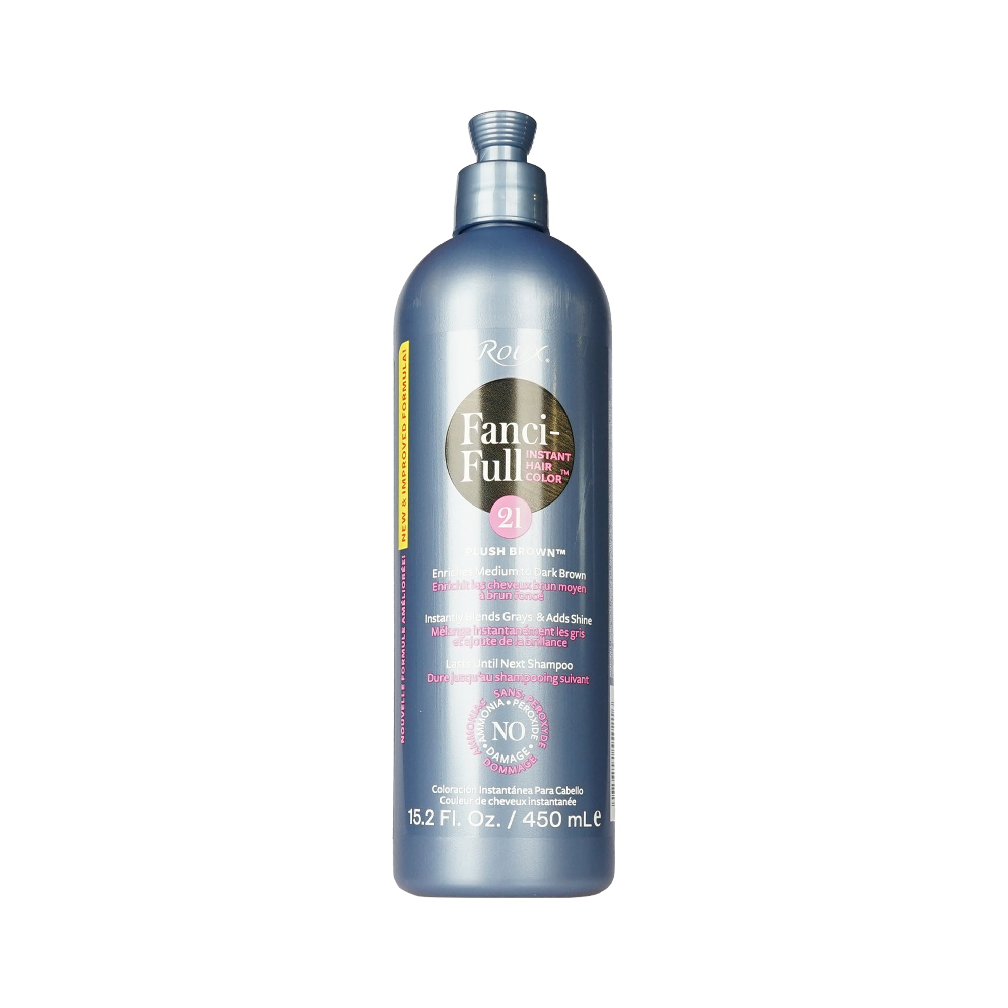 Roux Fancifull Instant Hair Color Rinse #21 Plush Brown 15.2 OZ
