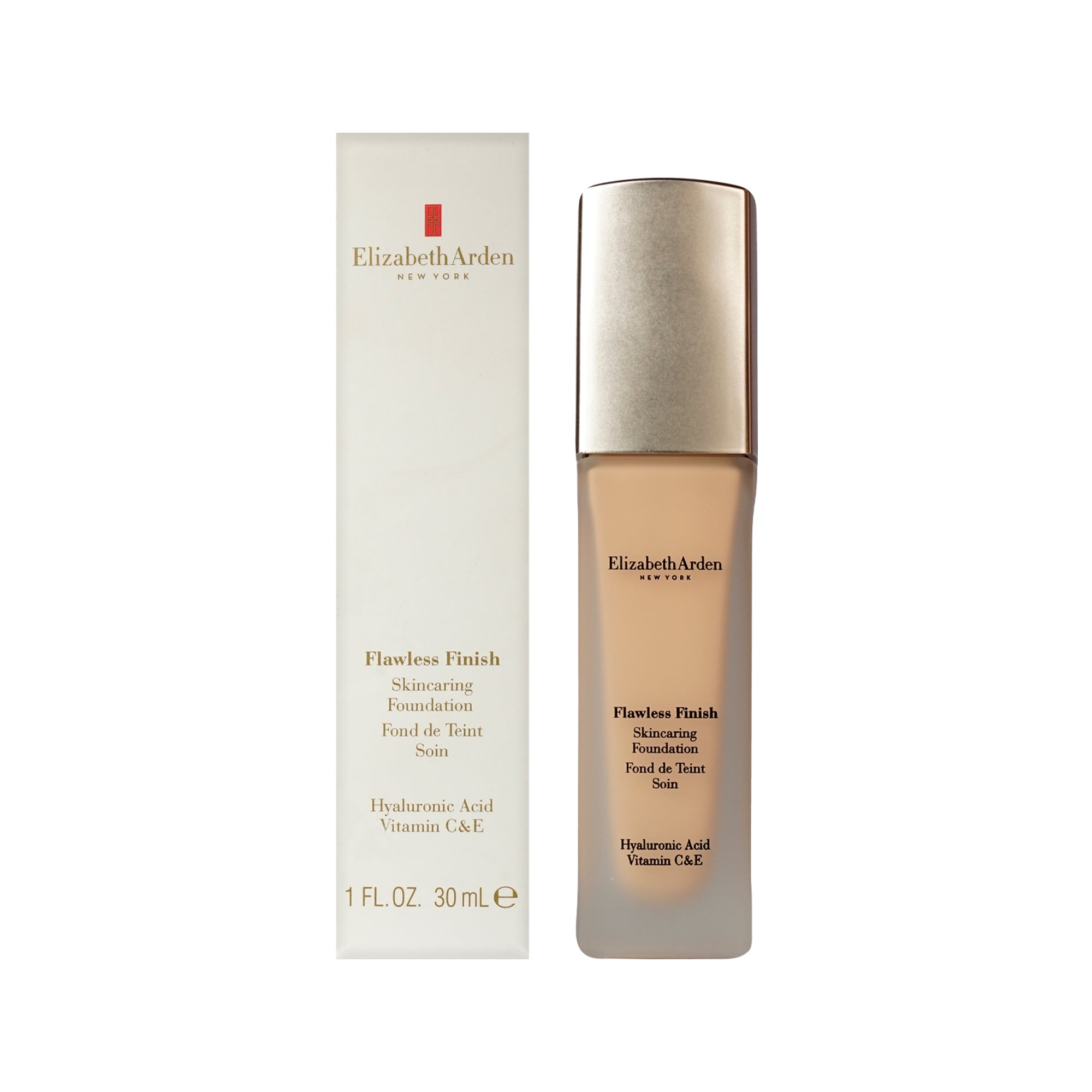 Elizabeth Arden Flawless Finish Skincaring Foundation 160W Light 1 OZ