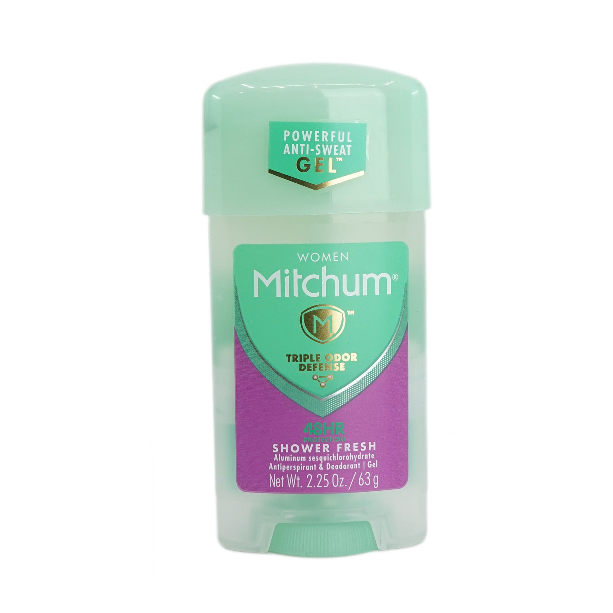 Mitchum 48 Hour Antiperspirant & Deodorant Gel Stick Shower 2.25 OZ