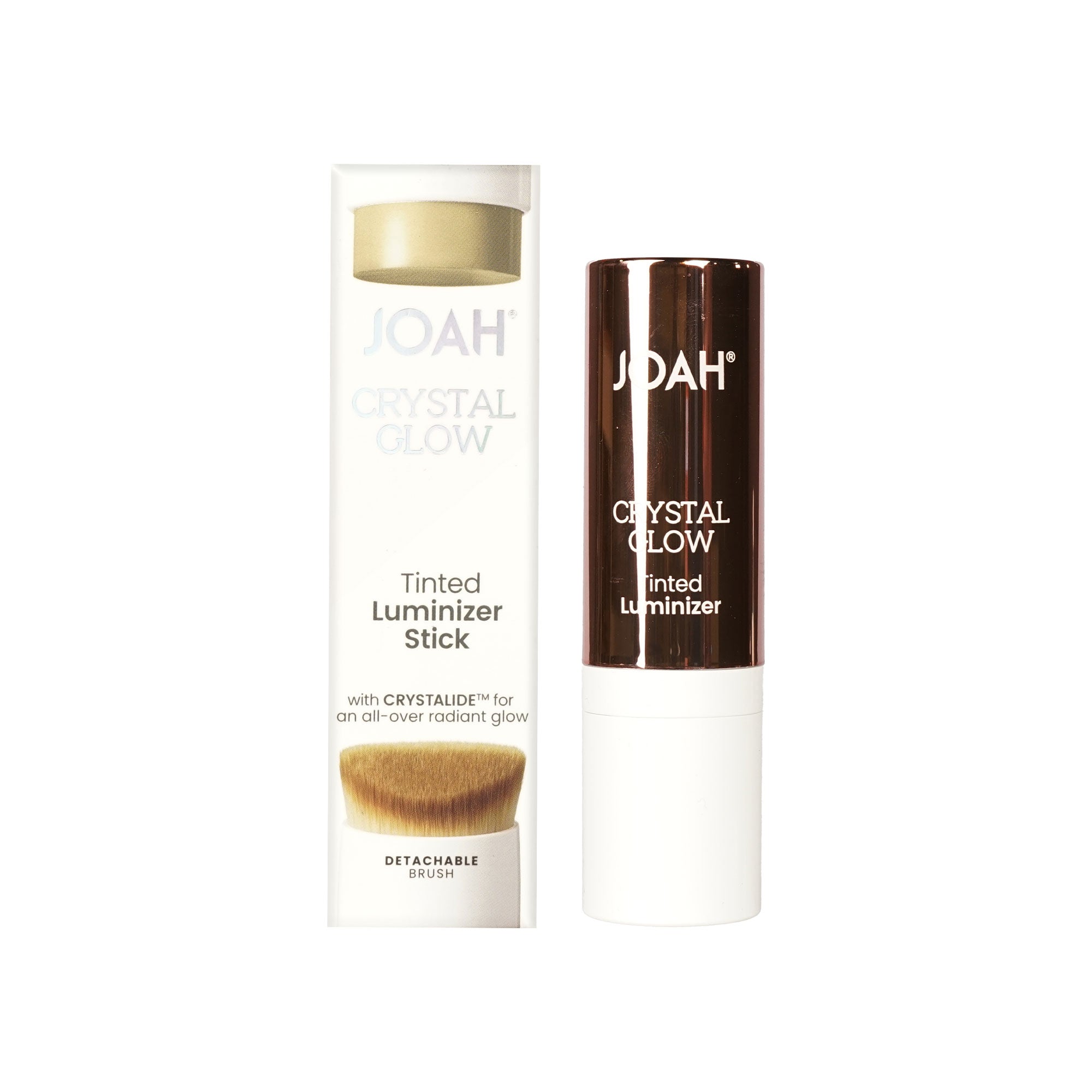 Joah Crystal Glow Tinted Luminizer Natural Beige 0.4 OZ
