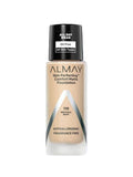 Almay Skin Perfecting Comfort Matte Makeup 110 Neutral Buff 1 OZ 4 Pack