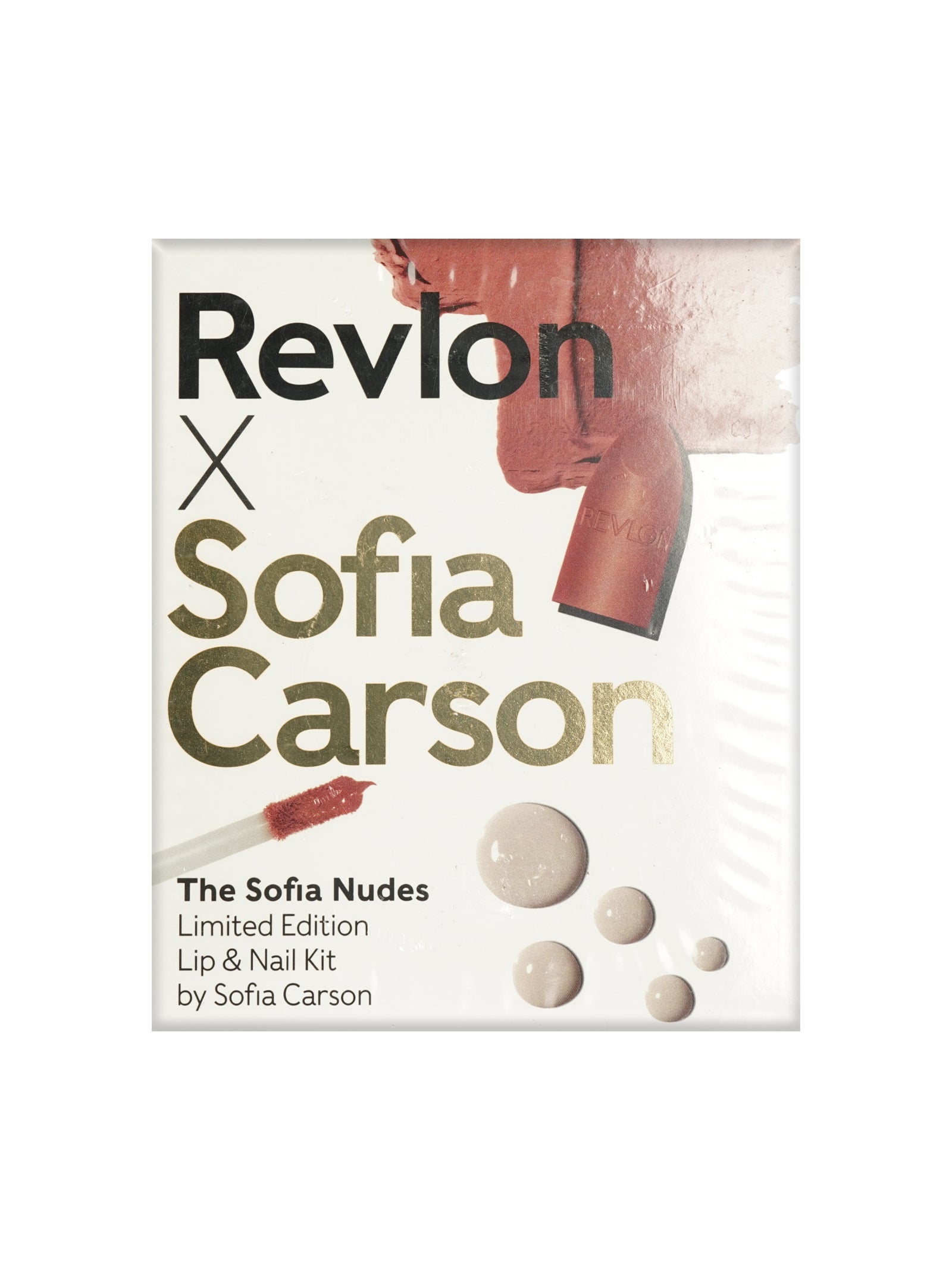 Revlon X Sofia Carson The Sofia Nudes Limited Edition Lip & Nail Kit 2 Pack