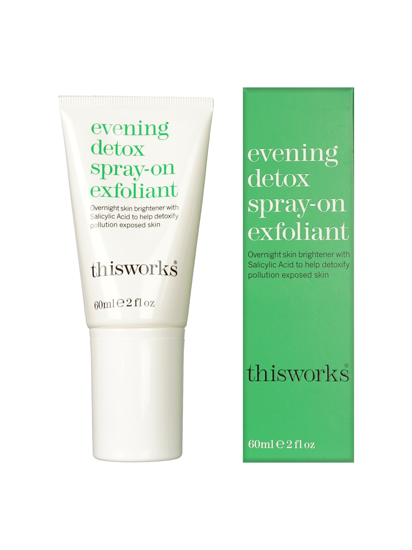 ThisWorks Evening Detox Spray Exfoliant All Skin Types 2 OZ 2 Pack
