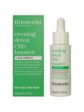 ThisWorks Evening Detox CBD Booster + AHA Complex 1 OZ 6 Pack