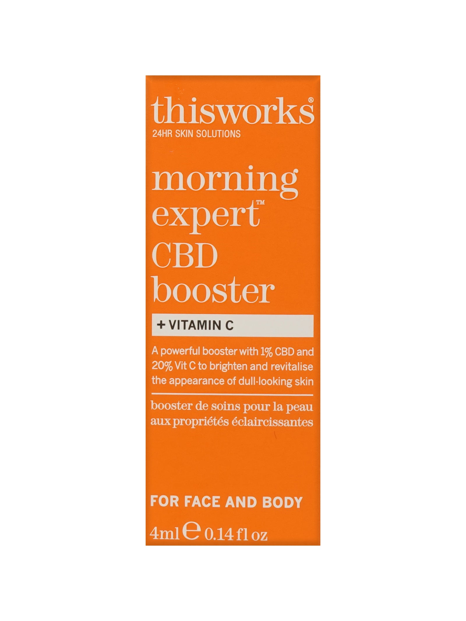 ThisWorks Morning Expert CBD Booster + Vitamin C 0.14 OZ 2 Pack