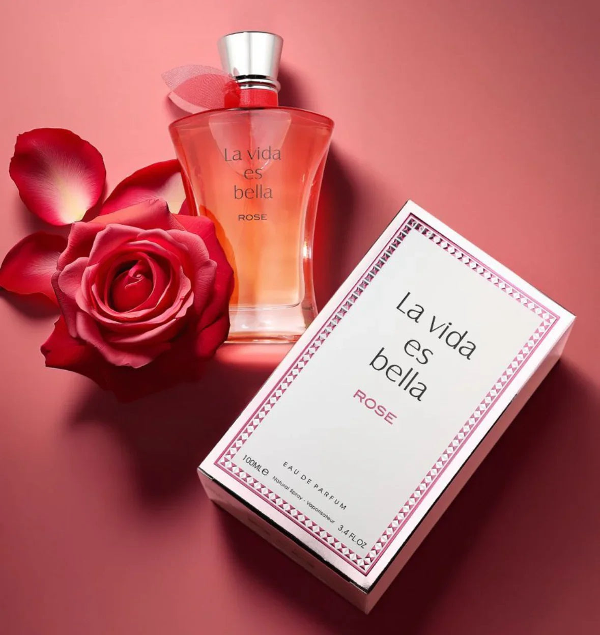 La Vida Es Bella Rose (Np494) Fdp Loomi -96Pcs