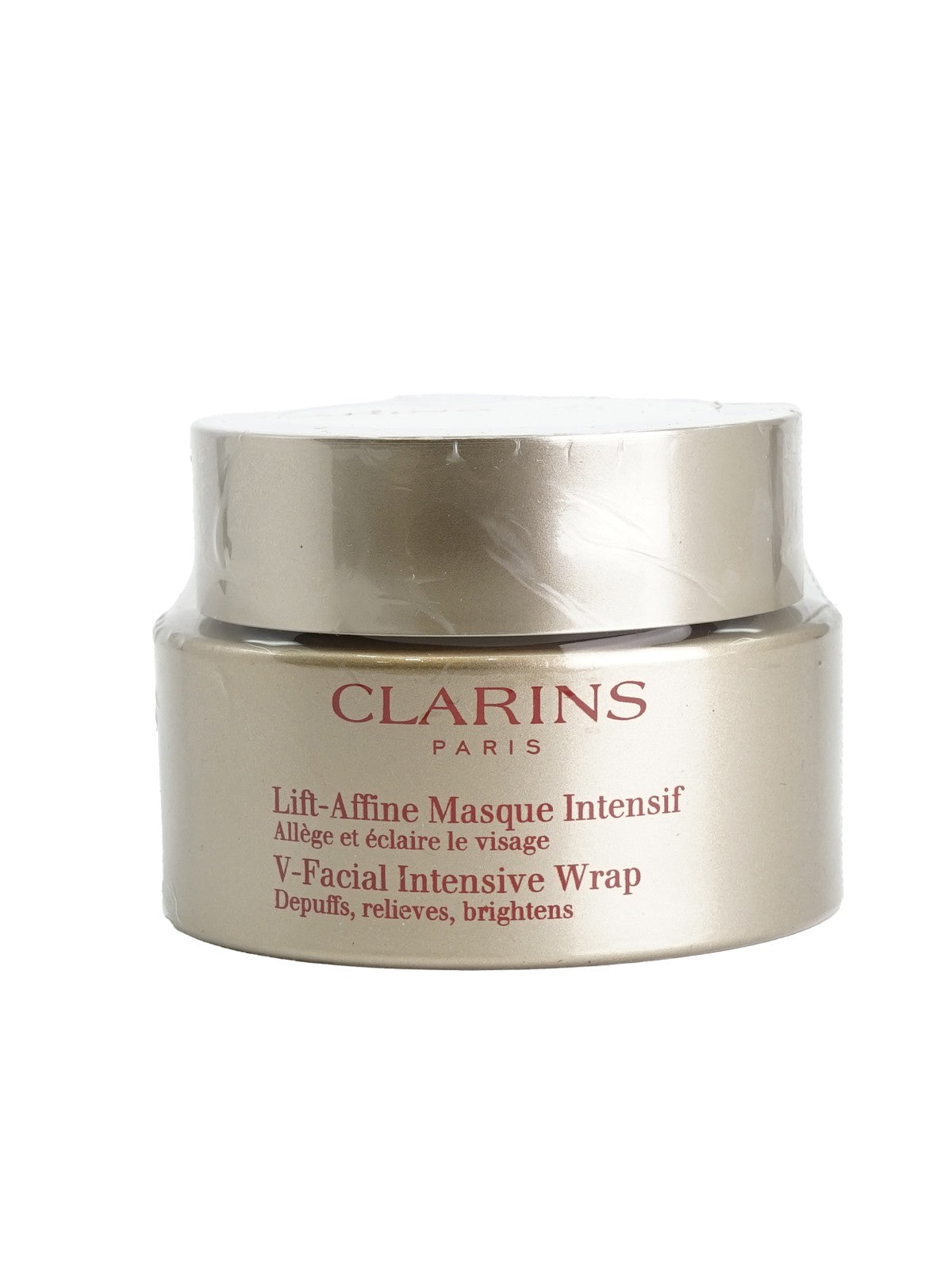 Clarins V Facial Instant Depuffing Face Mask All Skin Types 2.5 OZ