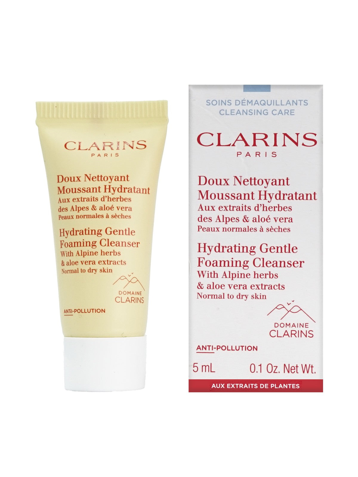 Clarins Hydrating Gentle Foaming Cleanser 0.1 OZ