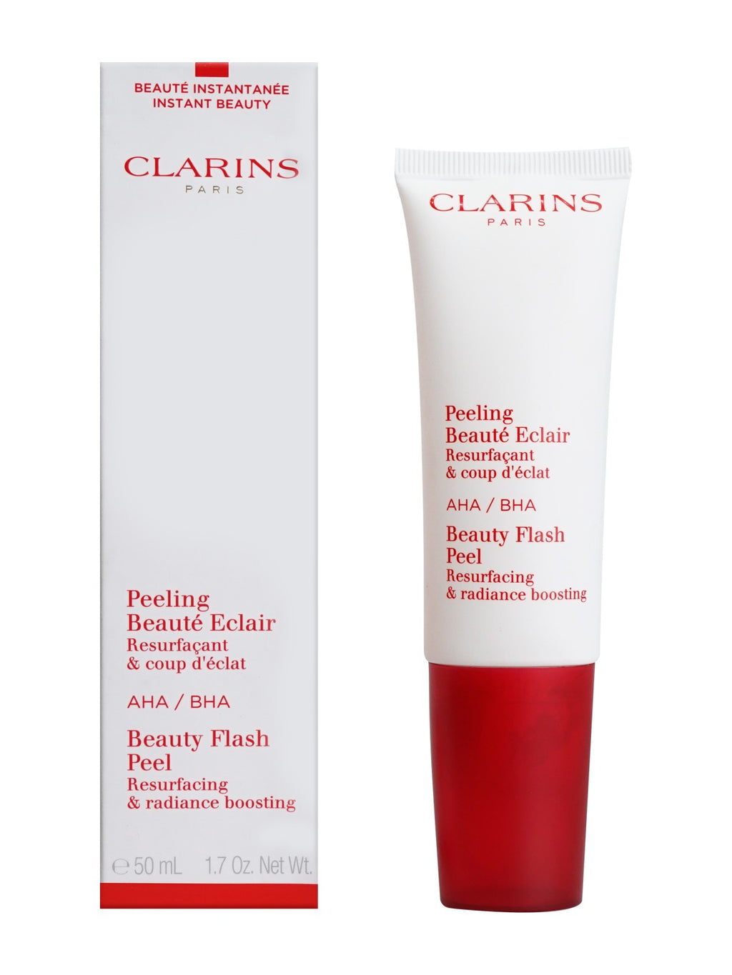 Clarins Beauty Flash Peel AHA & BHA All Skin Types 1.7 OZ