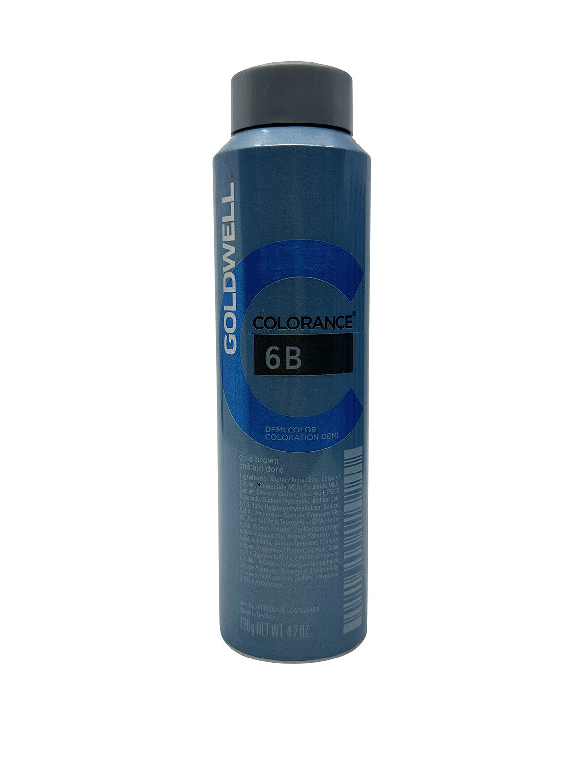 Goldwell Colorance Demi Hair Color 6B Gold Brown 4.2 OZ
