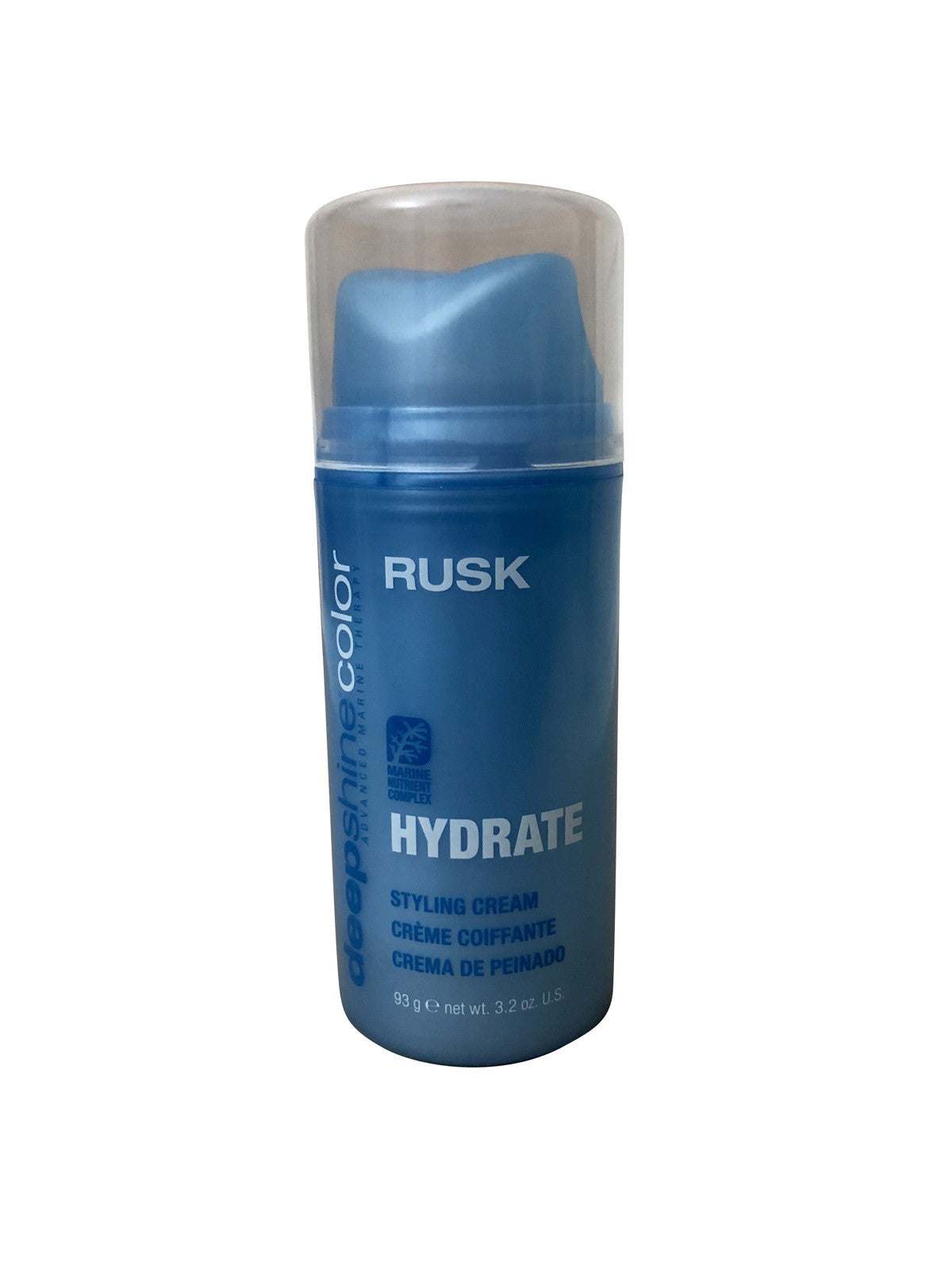 Rusk Deep Shine Color Hydrate Styling Cream 3.2 OZ