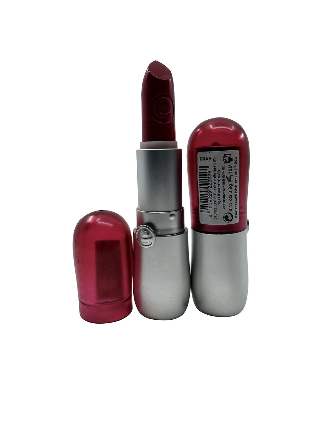 Essence Velvet Matte Lipstick 06 Unredsistable 1.13 OZ Set of 2