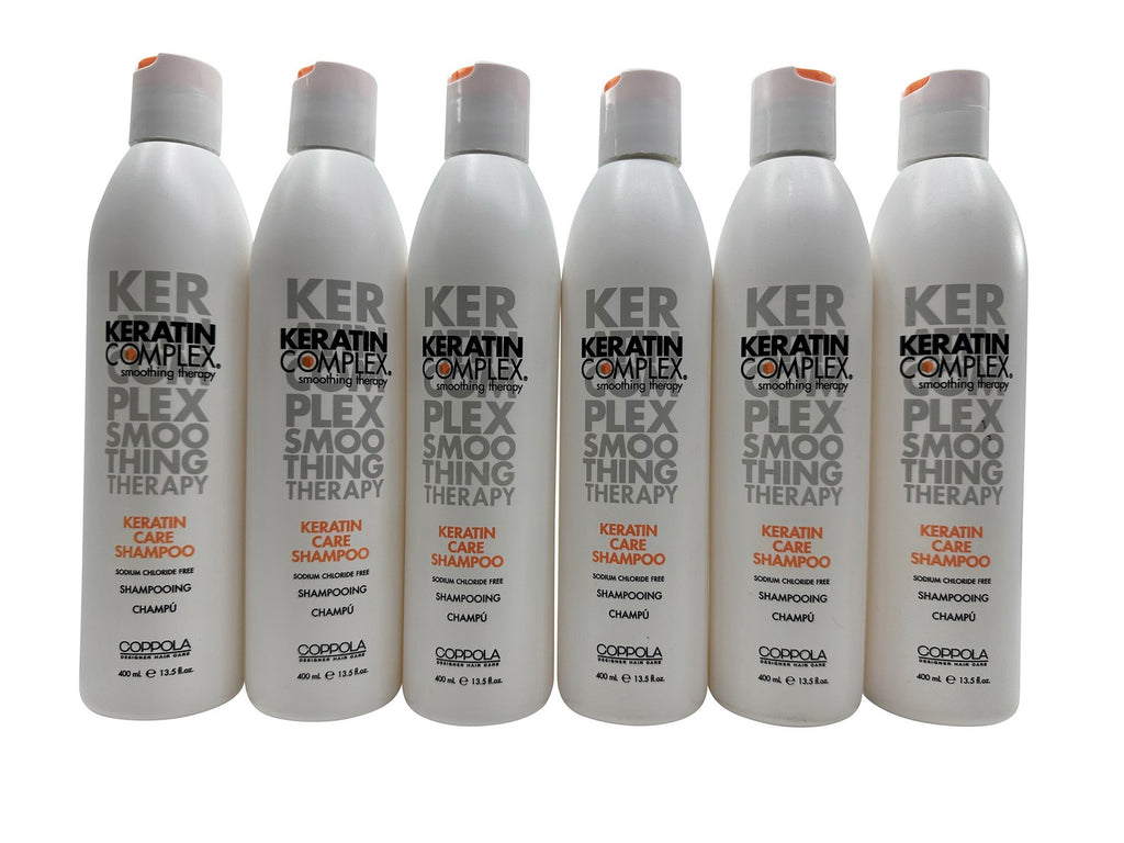 Keratin Complex Coppola Keratin Care Shampoo Set of 6 Each 13.5 OZ