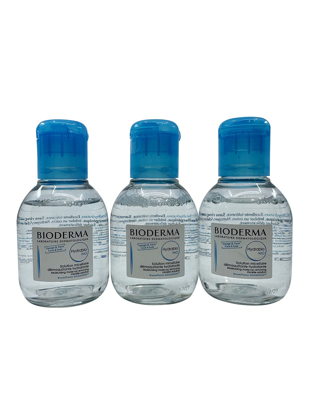 Bioderma Hydrabio H2O Moisturizing Micellar Water 3.33 OZ PACK OF 3