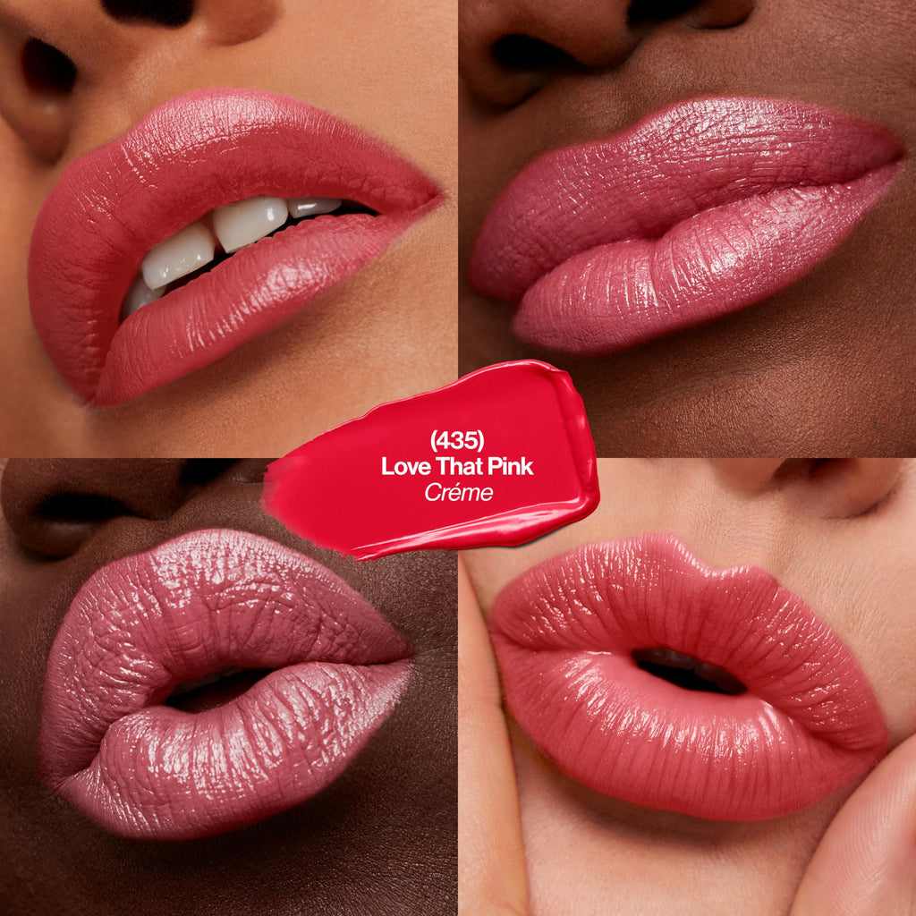 Revlon Super Lustrous Lipstick, 435 Love That Pink, 0.15 oz