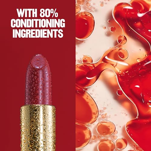 Revlon Super Lustrous Lipstick, Creamy Formula For Soft, Fuller-Looking Lips, Moisturized Feel, 777 Vampire Love, 0.15 oz