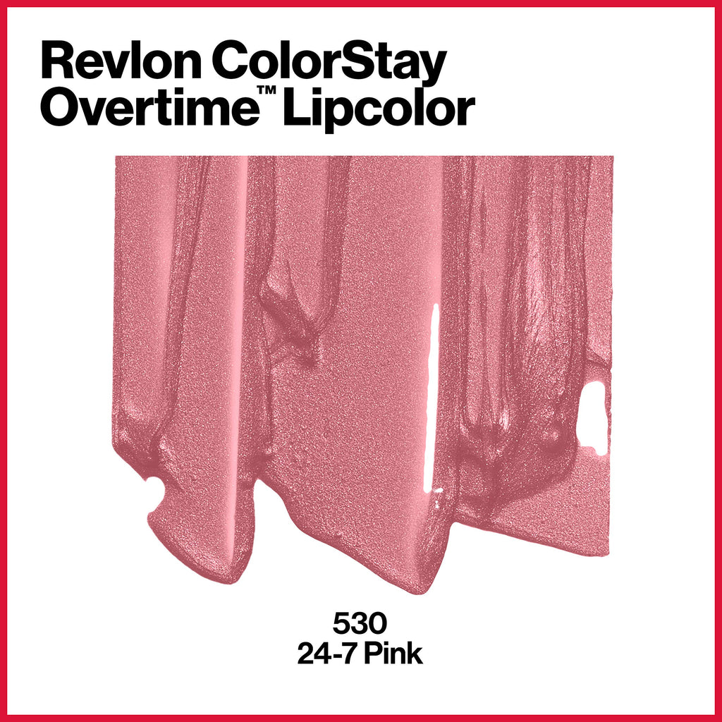 Revlon ColorStay Overtime Lipcolor, Pink (530), 0.07 oz