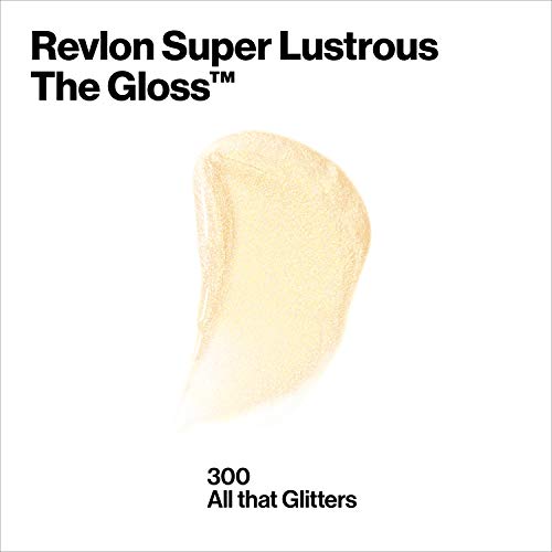 Revlon Super Lustrous Lip Gloss, 300 All That Glitters, 0.13 oz