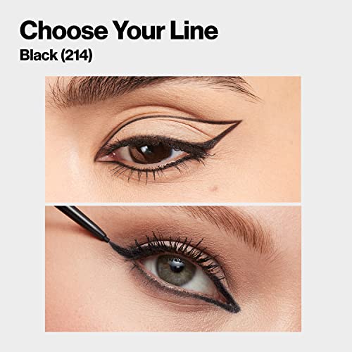 Revlon Gel Eyeliner, ColorStay Micro Hyper Precision, 214 Black, 0.002 oz