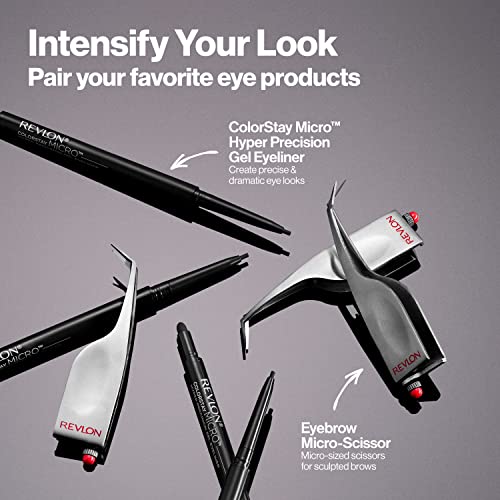 Revlon Gel Eyeliner, ColorStay Micro Hyper Precision, 214 Black, 0.002 oz