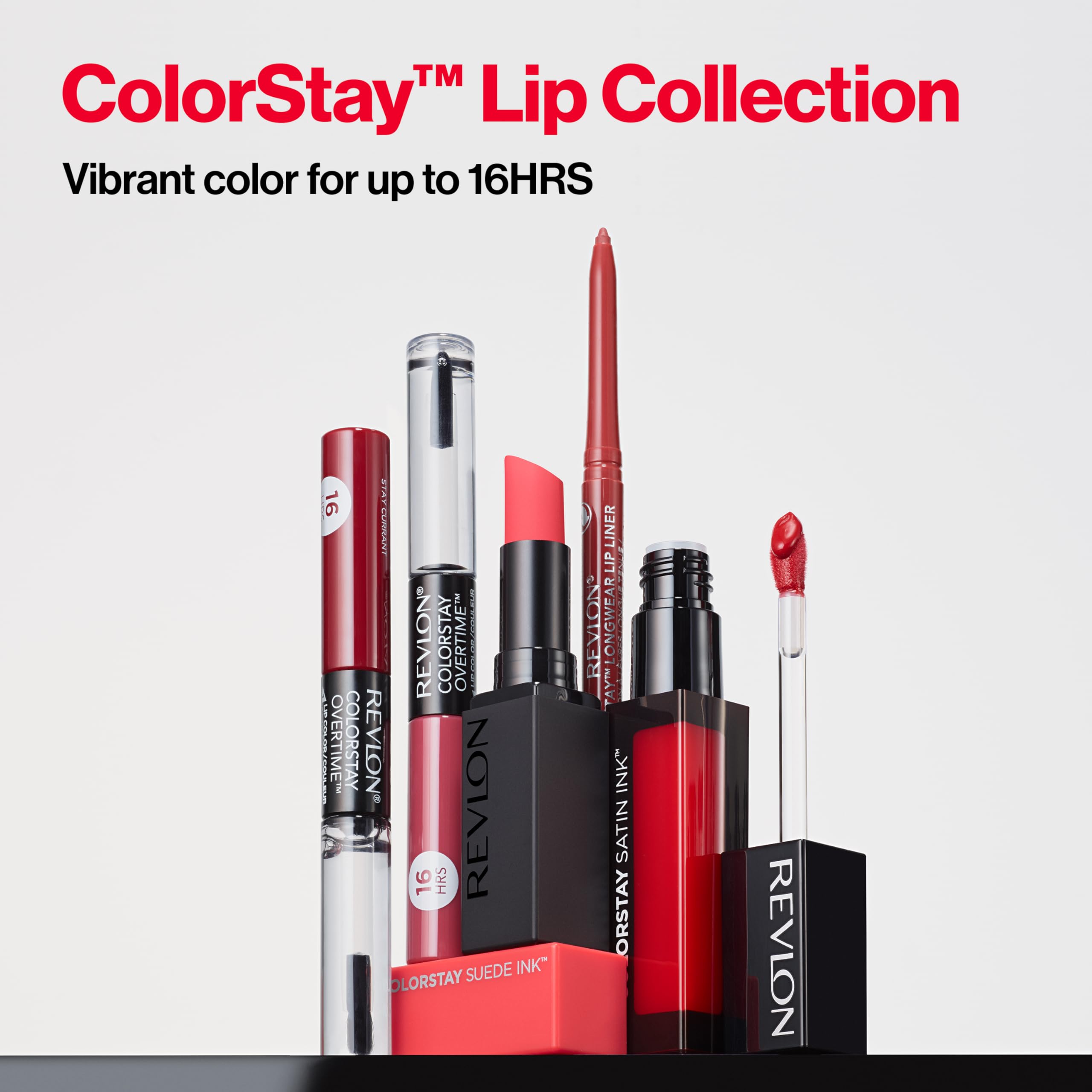 Revlon ColorStay Satin Ink Liquid Lipstick, 015 Fire & Ice, 0.17 fl oz