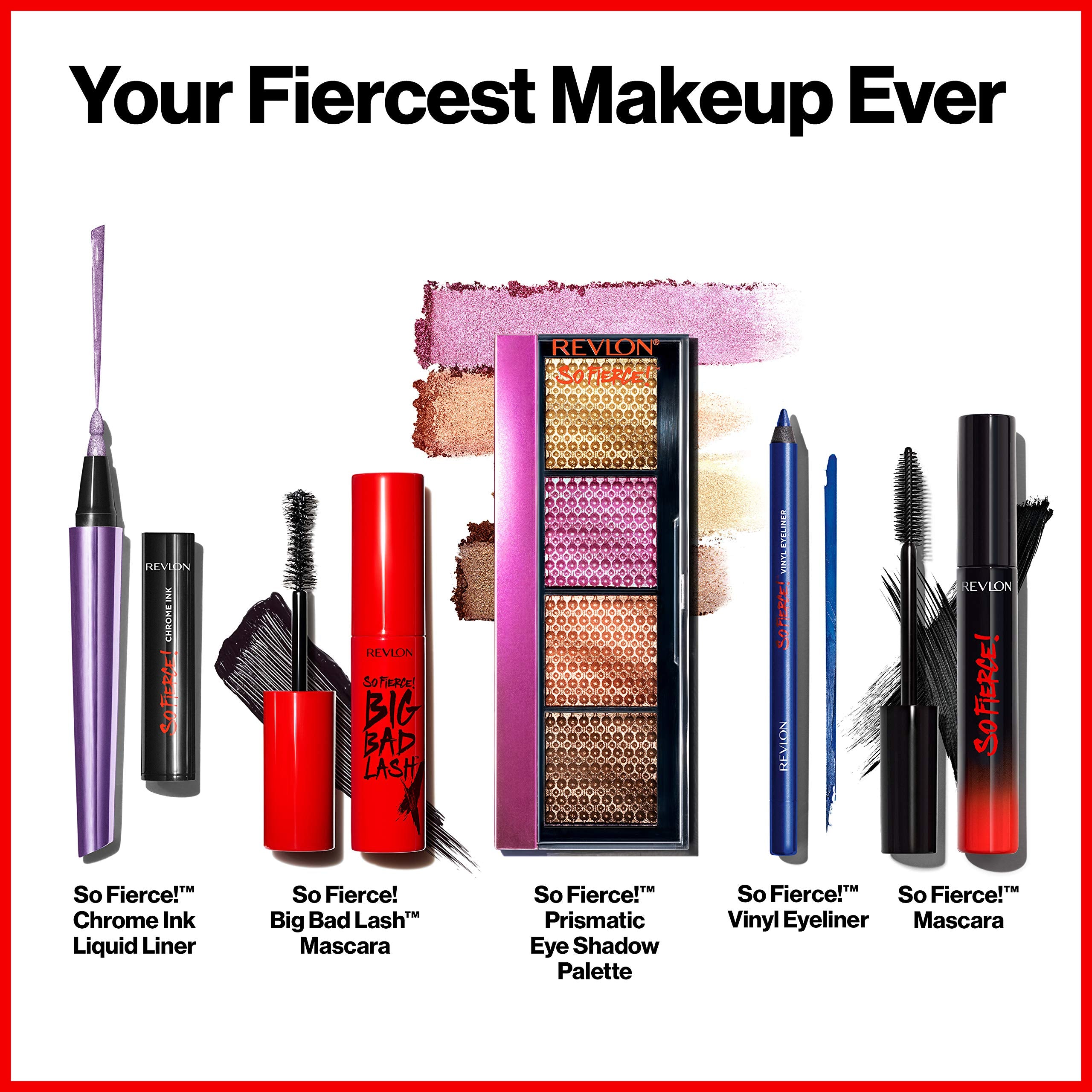 Revlon Mascara, So Fierce Big Bad Lash Eye Makeup, 761 Black, 0.34 fl oz