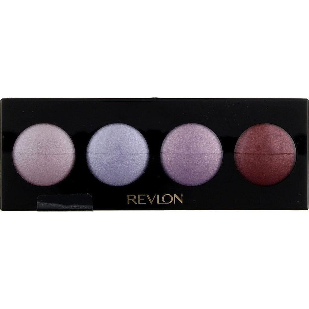 Revlon Crème Eyeshadow Palette, Illuminance Eye Makeup with Crease- Resistant Ingredients, Creamy Pigmented in Blendable Matte & Shimmer Finishes, 701 Wild Orchids, 0.12 Oz