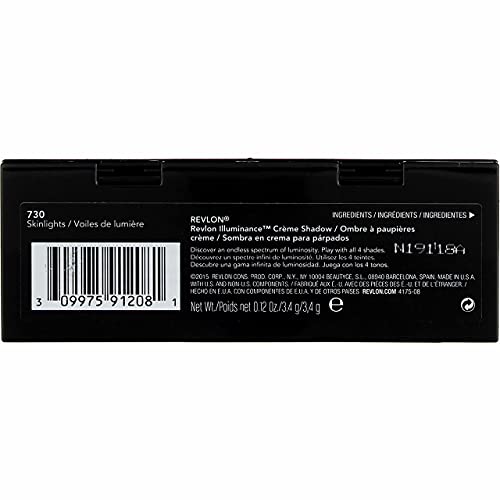 Revlon Illuminance Creme Shadow, 4 Shades, Skinlights - 1 set