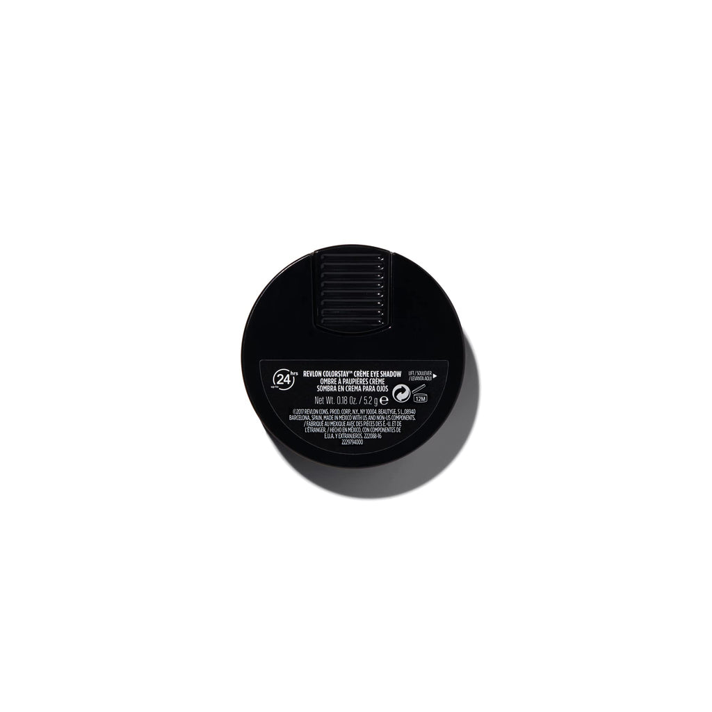 Revlon Colorstay Creme Eye Shadow, Longwear Blendable Matte or Shimmer Eye Makeup with Applicator Brush in Gold, Honey (725)