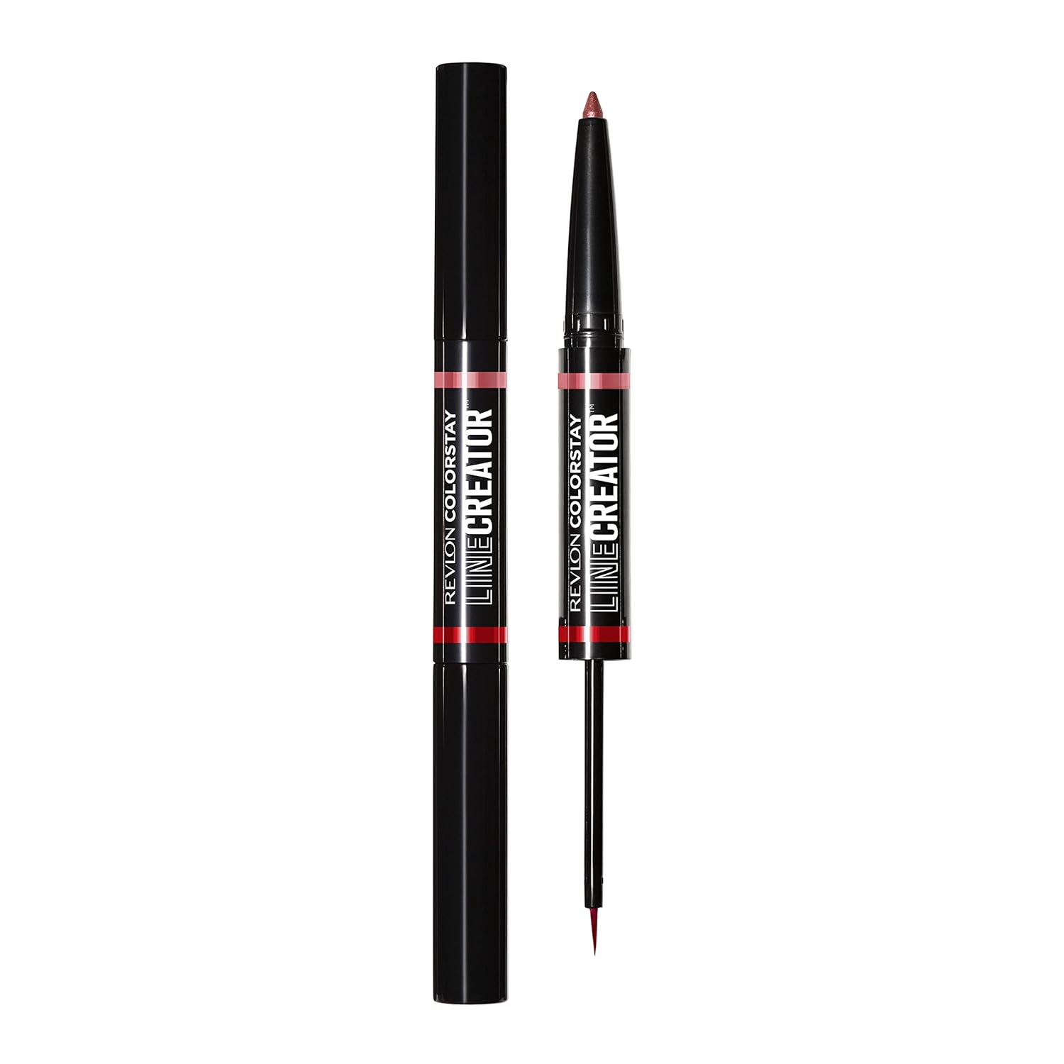 REVLON Liquid Eyeliner & Smoky Kohl Pencil, ColorStay Line Creator Eye Makeup, 153 She's On Fire, 0.004 oz