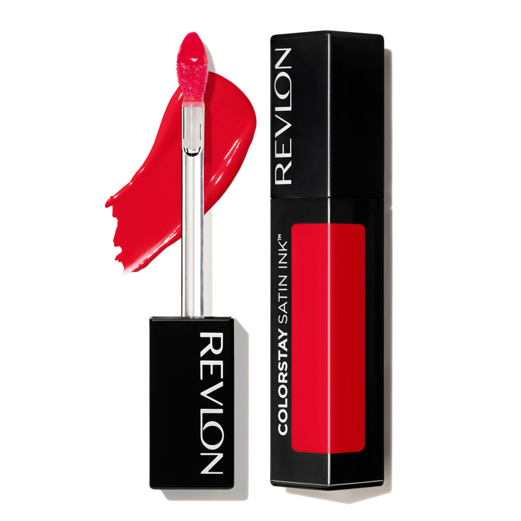 Revlon ColorStay Satin Ink Liquid Lipstick, 015 Fire & Ice, 0.17 fl oz