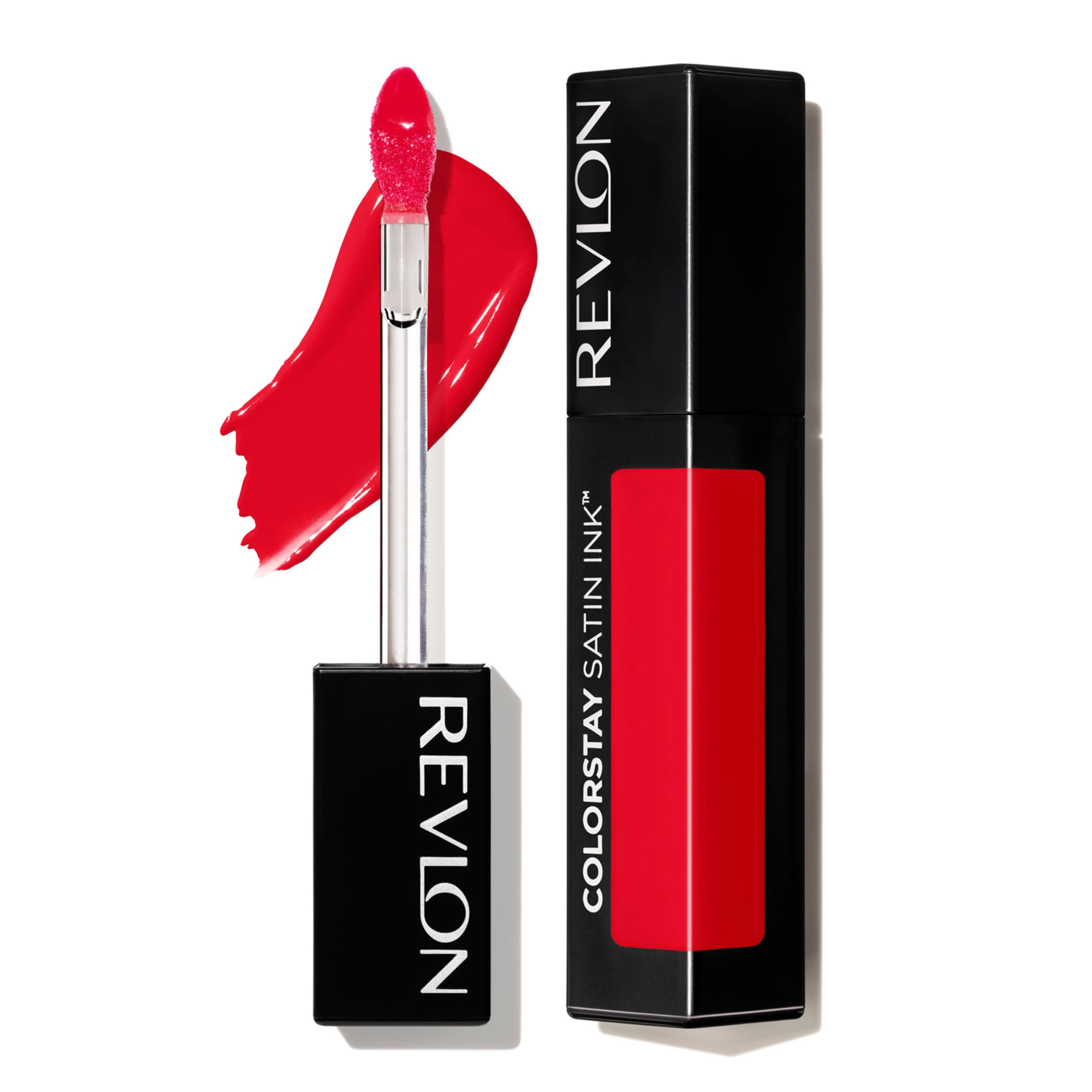 Revlon ColorStay Satin Ink Liquid Lipstick, 015 Fire & Ice, 0.17 fl oz