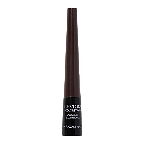 Revlon ColorStay Liquid Liner Eye Makeup, Black-Brown [252], 0.08 oz