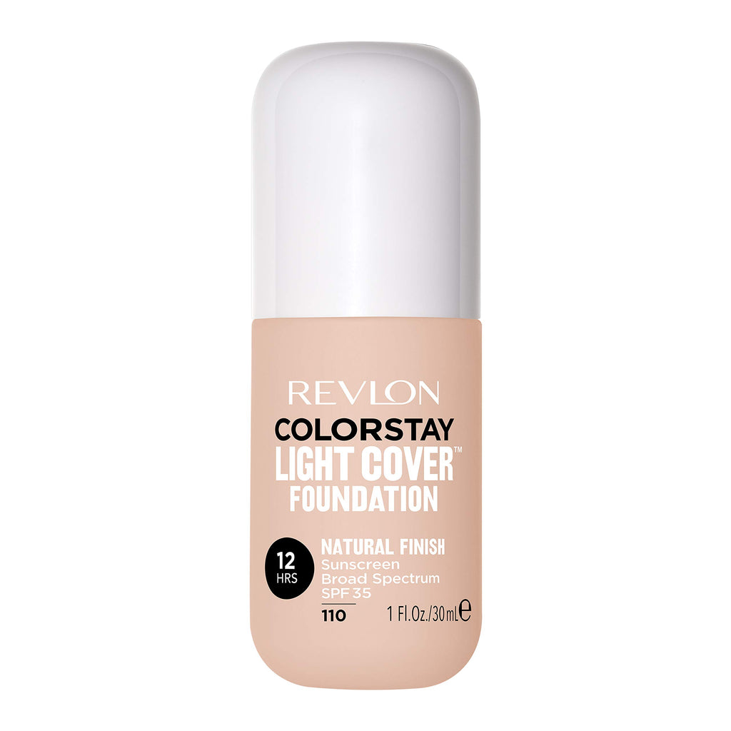 Revlon ColorStay Light Cover Liquid Foundation, 110 Ivory, 1 fl. oz.