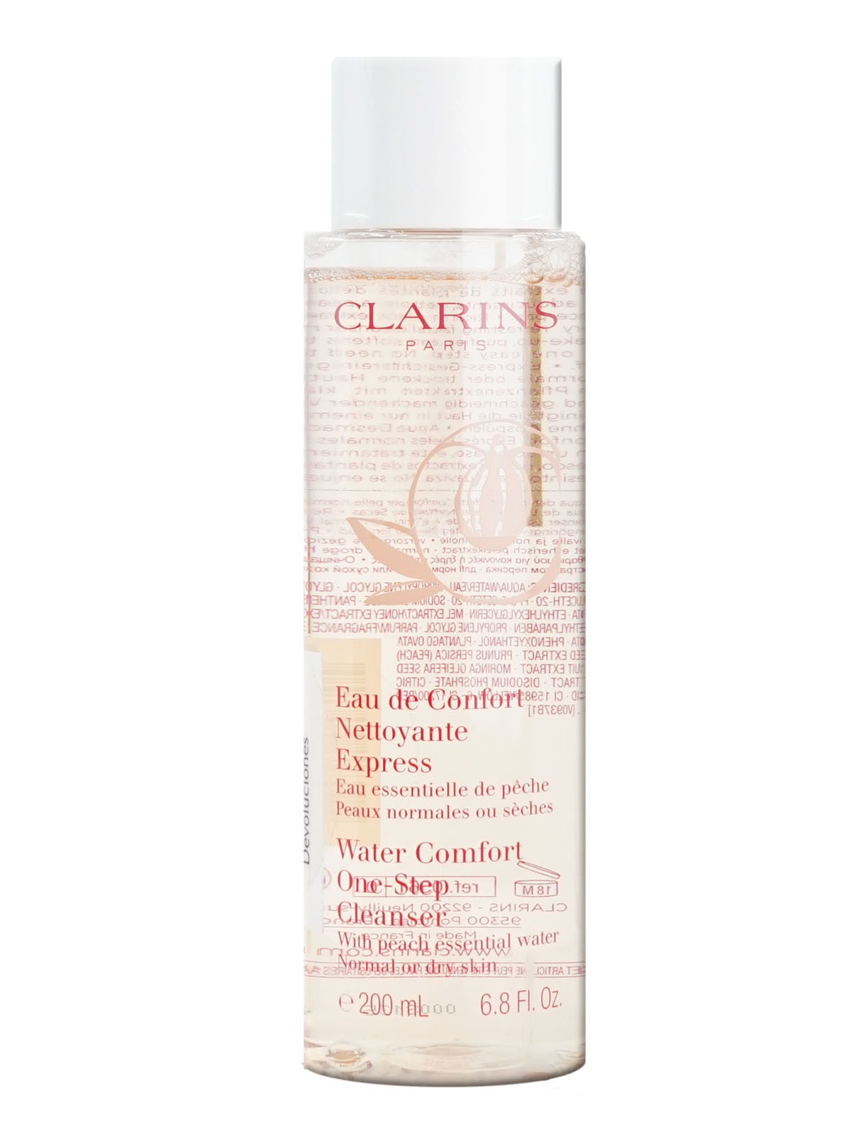 Clarins Water Comfort One Step Cleanser Normal & Dry Skin 6.8 OZ