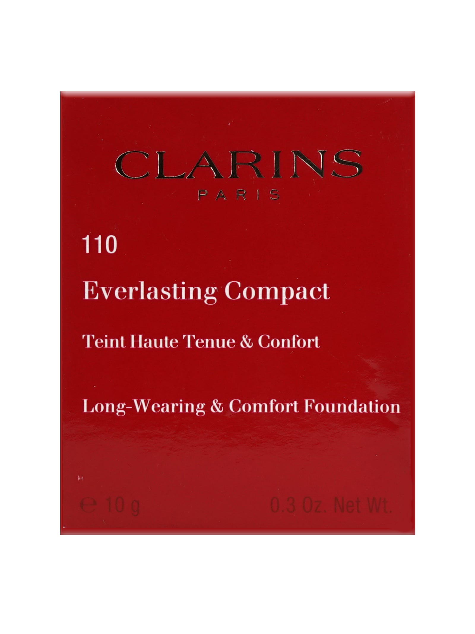 Clarins Everlasting Compact 113 Chestnut Long Wear & Comfort Foundation 0.3 OZ