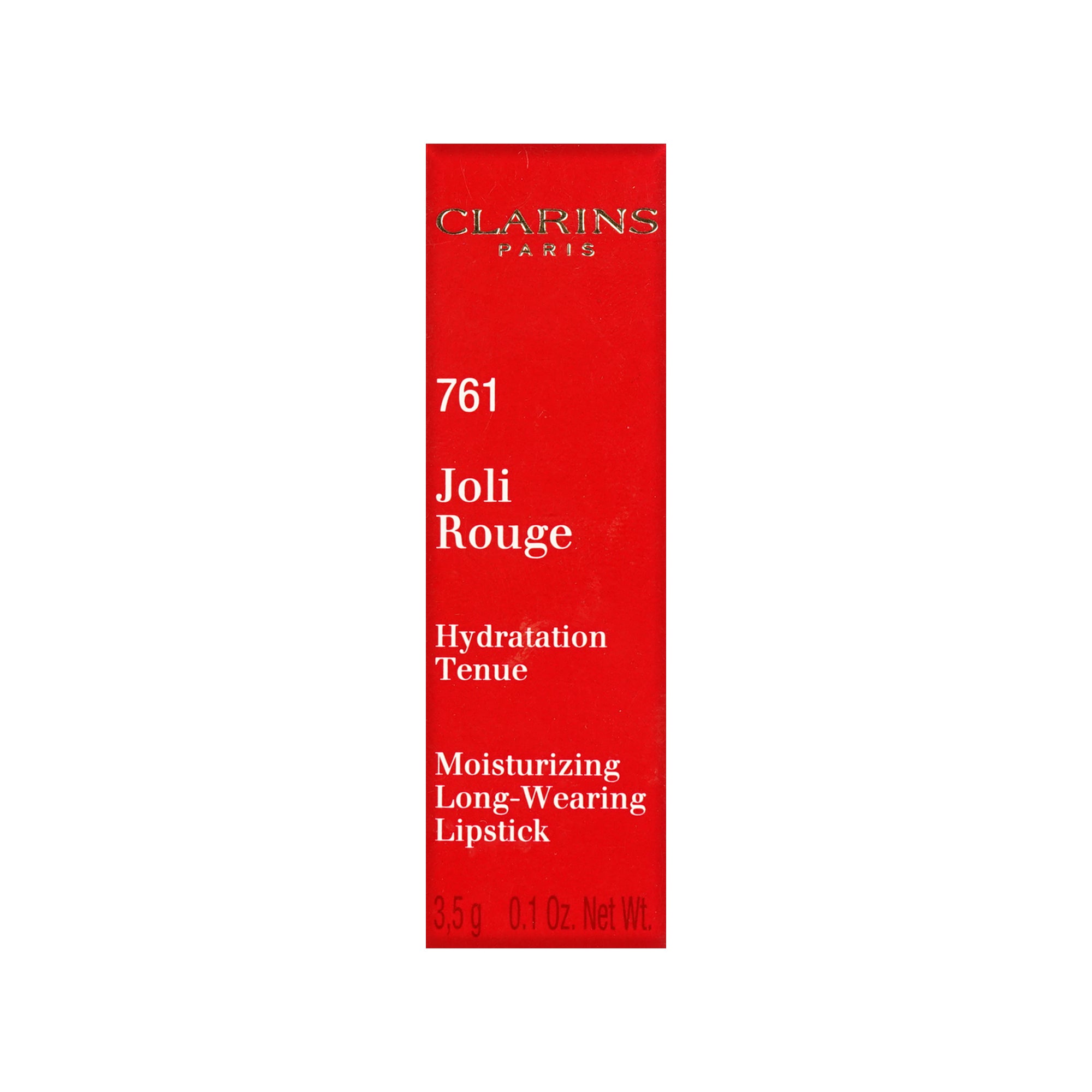 Clarins Joli Rouge 761 Spicy Chili Moisturizing Longwear Lipstick 0.1 OZ