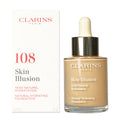 Clarins Skin Illusion Natural Hydrating Foundation 108 Sand 1 OZ