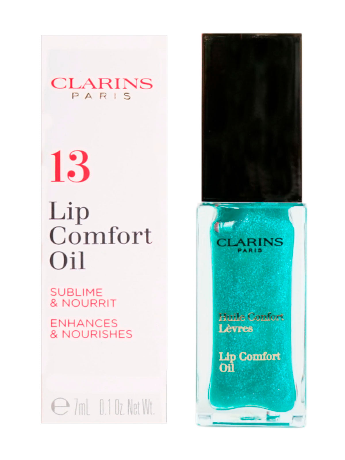 Clarins Lip Comfort Oil Enhances & Nourishes 13 Mint Glam 0.1 OZ
