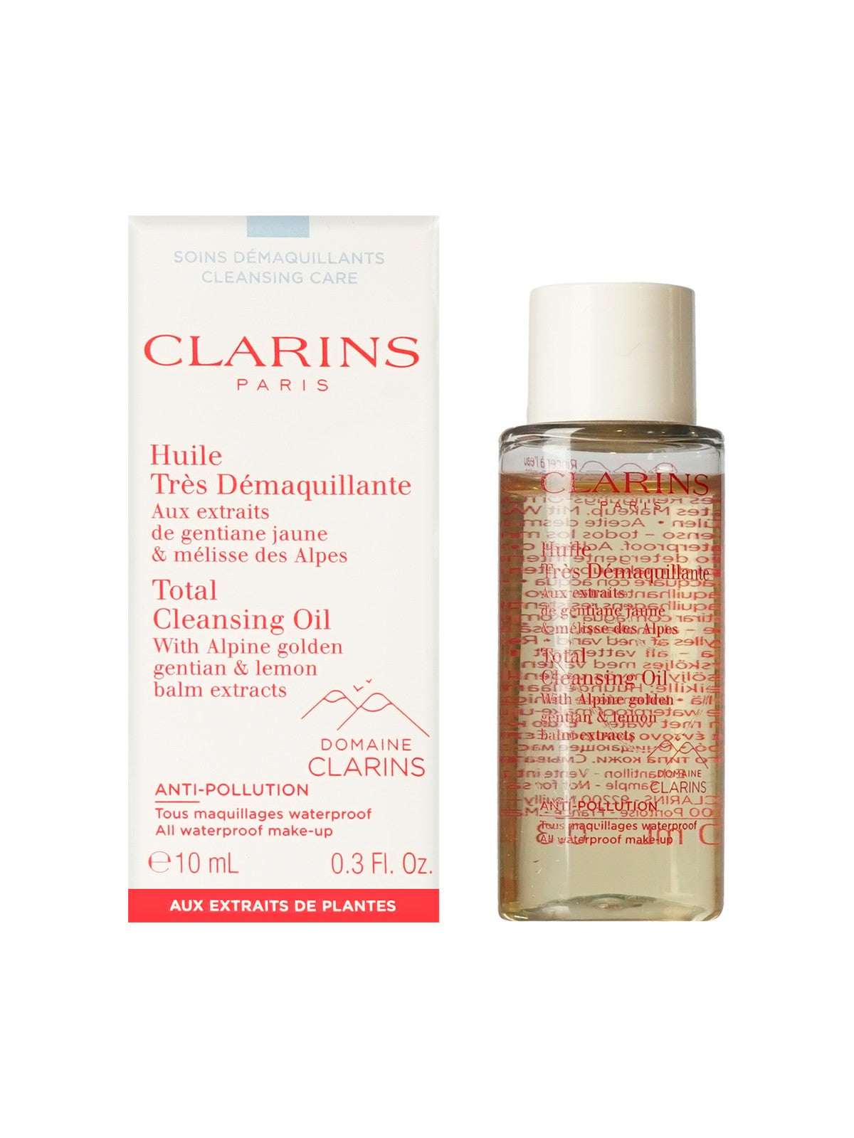 Clarins Total Cleansing Oil All Skin Types 0.3 OZ
