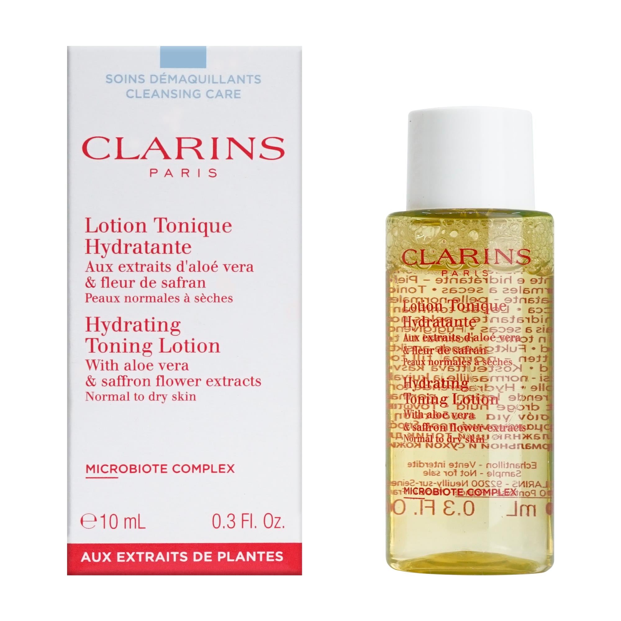Clarins Toning Lotion with Aloe Vera Normal & Dry Skin 0.3 OZ