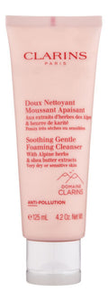 Clarins Soothing Gentle Foaming Cleanser Dry & Sensitive Skin 4.2 OZ
