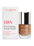 Clarins Everlasting Youth Fluid Illuminating & Firming Foundation 118N 1 OZ