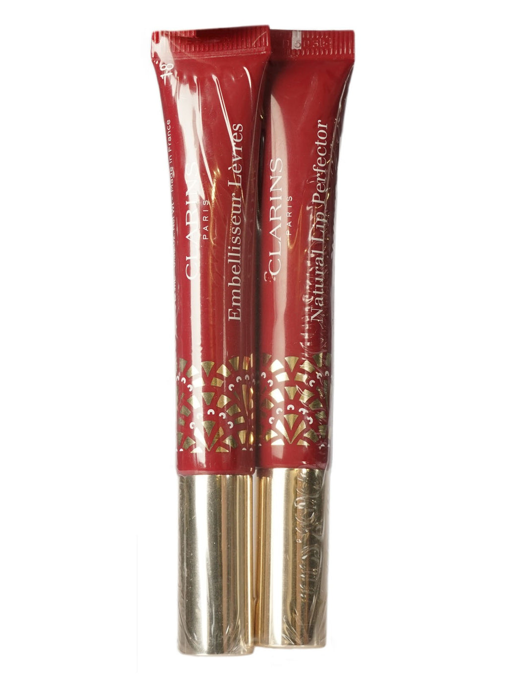 Clarins Natural Lip Perfector 18 Intense Garnet 0.35 OZ Set of 2
