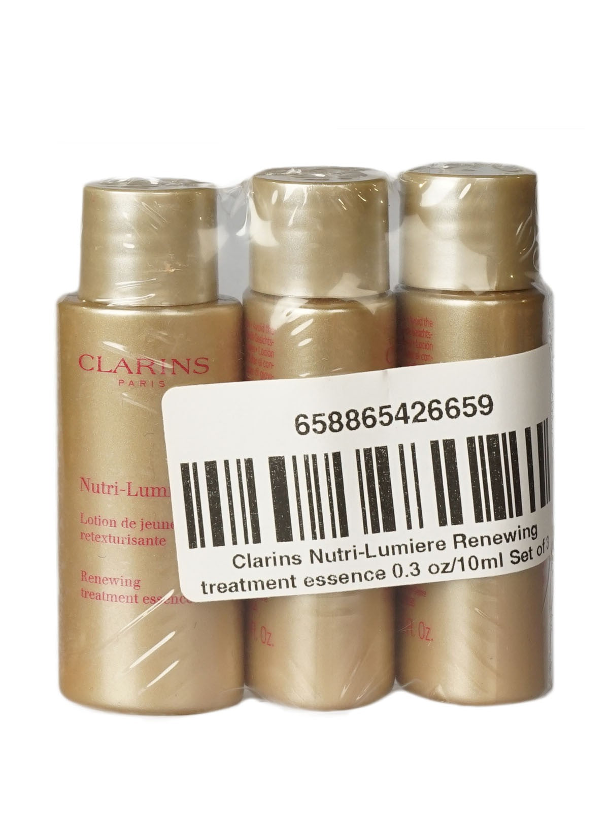 Clarins Nutri Lumiere Renewing Treatment 0.3 OZ Set of 3
